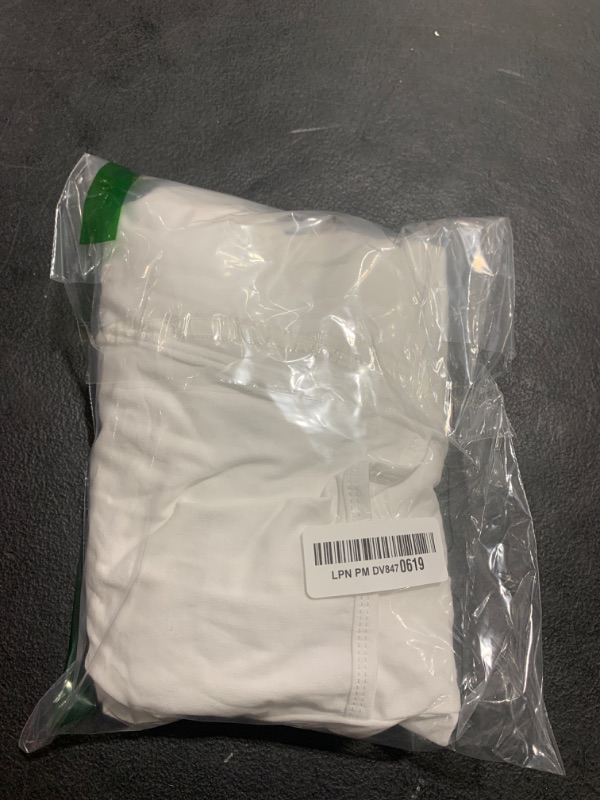 Photo 1 of Faleave Women's Summer Sleeveless Mini Dress Athletic Dress Spaghetti Strap Short Tennis Dress with Pockets(White-S)