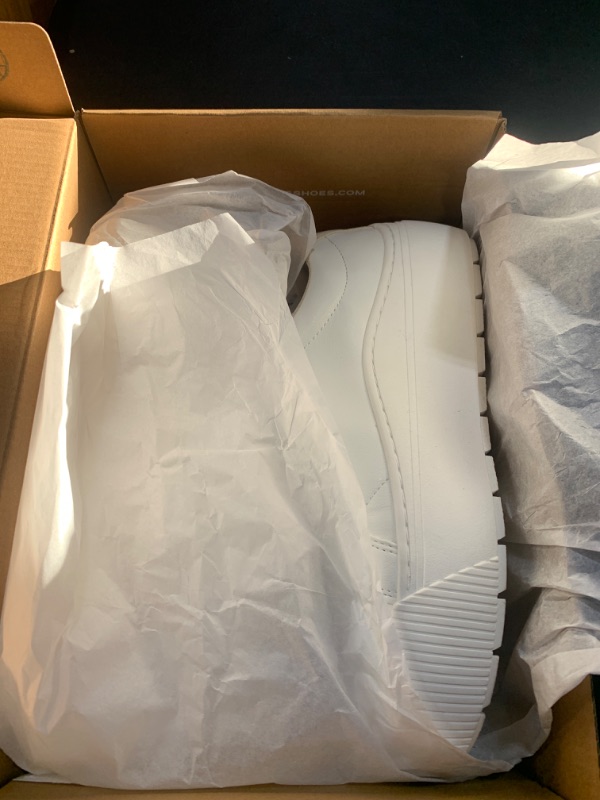 Photo 1 of Dr. Scholl's Womens Time Off Max Platform Sneaker White Smooth SIZE US 10 M