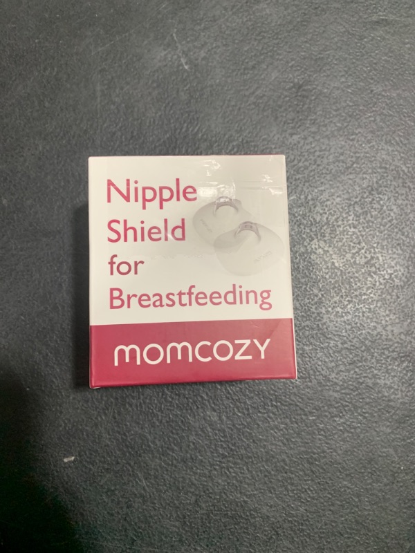 Photo 1 of Momcozy Contact Nipple Shields, 100% Food-Grade Silicone for Breastfeeding Moms, Ultra-Thin & Super-Soft, Made Without BPA/BPS, Include Carry Case, 20mm
