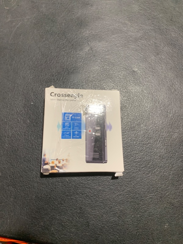 View 2 of 64GB Digital Voice Activated Recorder with Playback - 4552 Hours Audio Recording Device, 3072Kpbs HD Dual MIC Tape Recorder Device for Lecture A-B Repeat, MP3 Player,?64GB TF Card Included?