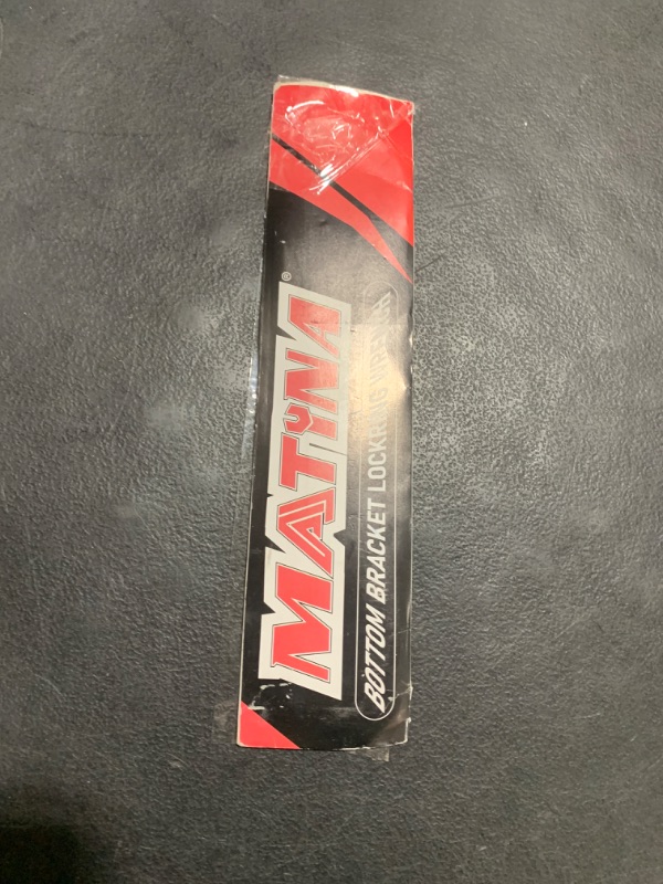 Photo 1 of MATINA Bottom Bracket Wrench, 109917 Bottom Bracket Tool Fit Lockrings Found on Cup-and-Cone Bicycle Bottom Brackets, Double Sided Bottom Bracket Lock Wrench for Bicycle