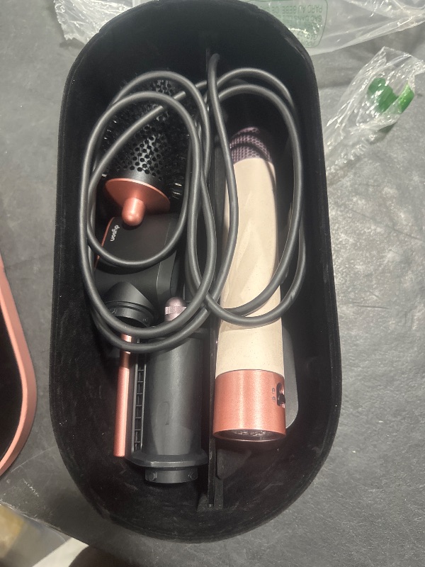 Photo 1 of Dyson Airwrap i.d.™ Multi-Styler and Dryer Straight+Wavy in Ceramic Pink and Rose Gold