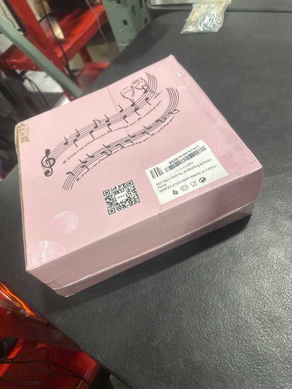 Photo 1 of WDF 60pcs Pink Plastic Plates - Baroque Pink Disposable Plates Including 30 Pink Dinner Plates 10.25inch, 30 Pink Dessert Plates 7.5inch for Upscale Wedding &Parties &Mother's Day