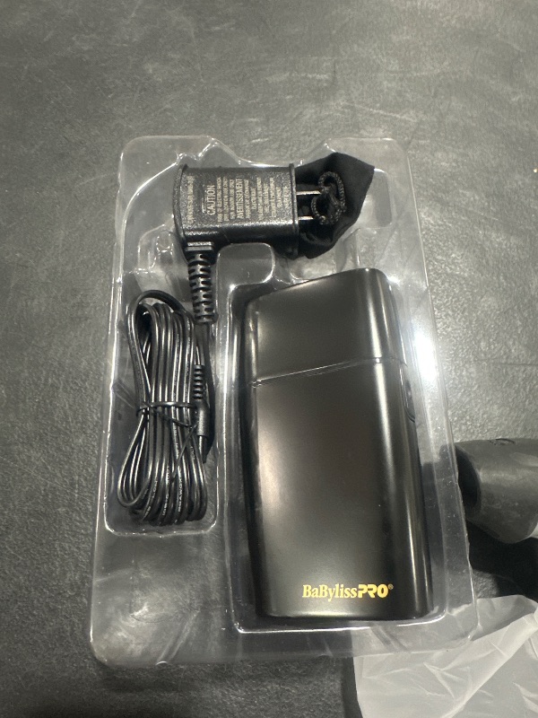 Photo 1 of BaBylissPRO Barberology Double Foil Shaver FXFS2B BLACKFX Professional Electric Shaver