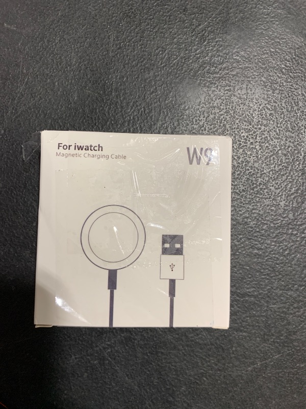Photo 1 of ???? ???????? for Apple Watch Charger Magnetic Fast Charging Cable [Portable] Magnetic Wireless Charging Compatible with iWatch Series Ultra/10/9/8/7/6/SE/SE2/5/4-[3.3FT] White