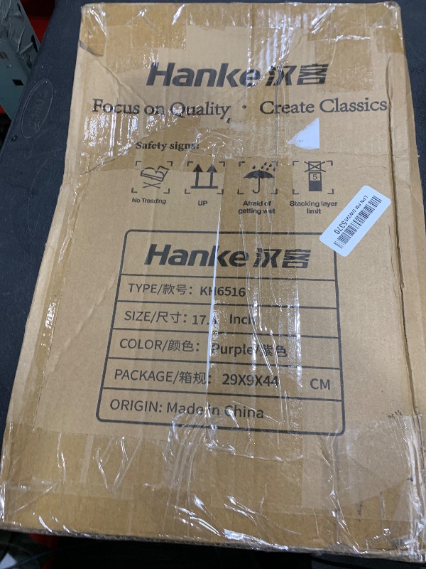 Photo 1 of Hanke Foldable Underseat Carry On luggage Bag, Travel Tote Bag for Women & Men, Personal Item Travel Bag Softside Lightweight Luggage Bags for Travel Flight Crew Overnight Weekender Bag.?Purple?