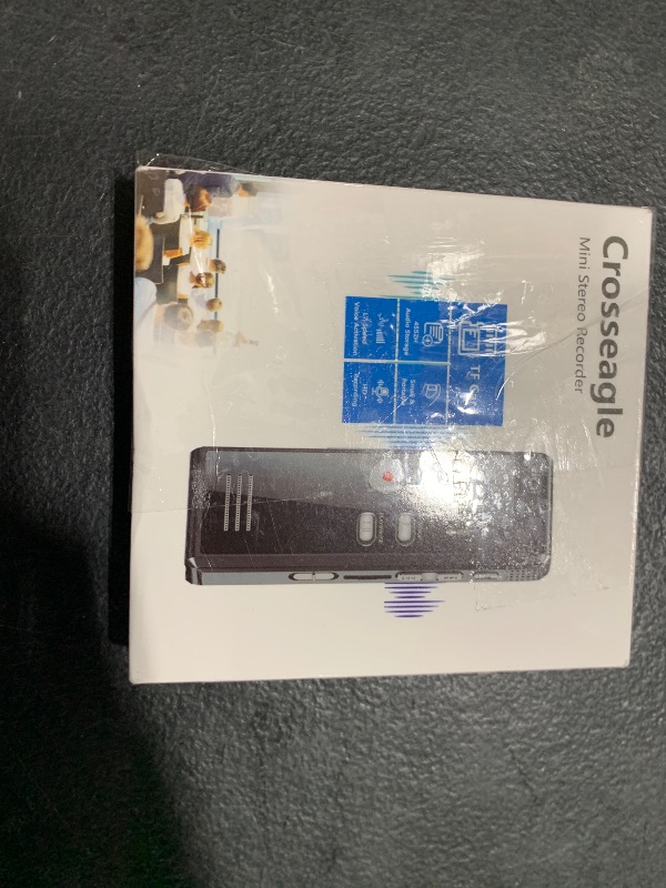 Photo 1 of 64GB Digital Voice Activated Recorder with Playback - 4552 Hours Audio Recording Device, 3072Kpbs HD Dual MIC Tape Recorder Device for Lecture A-B Repeat, MP3 Player,?64GB TF Card Included?