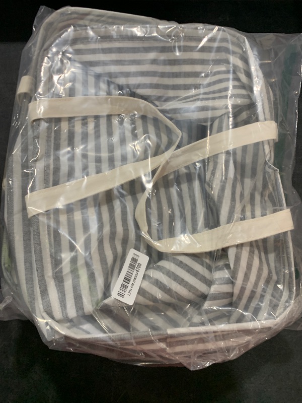 Photo 1 of Lifewit 2 Pack Laundry Hamper Large Collapsible Laundry Baskets, Freestanding Waterproof Clothes Hamper with Easy Carry Handles in Laundry Room Bedroom Bathroom College Dorm for Adults, Grey, 2 x 80L