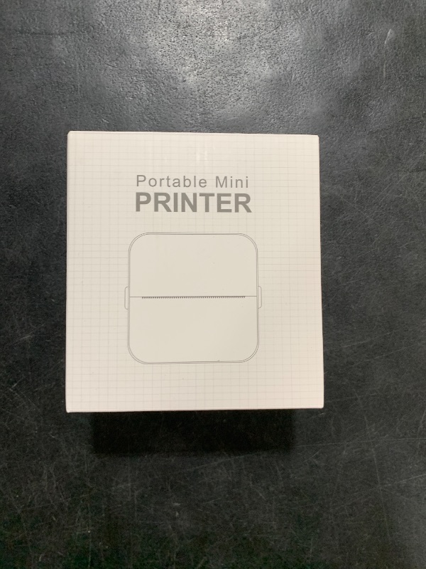 Photo 1 of Print Pods Mini Printer, Thermal Inkless Sticker Maker with 10 Rolls Printing Paper, Pocket Printpod for phone, Impresora Portátil for Notes, Flashcards, Journal, DIY, Compatible with iOS & Android