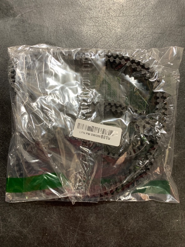 Photo 1 of Deck Timing Belt for John Deere M150717, M141558, LT133 LT155, LT166, LT160, LT170, LT180 and X324 Series Lawn Tractors
