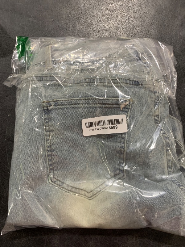 Photo 1 of Vakkest Sexy High Waisted Skinny Jeans for Women Bodycon Crossover Stretchy Denim Cargo Pants Streetwear with Pockets