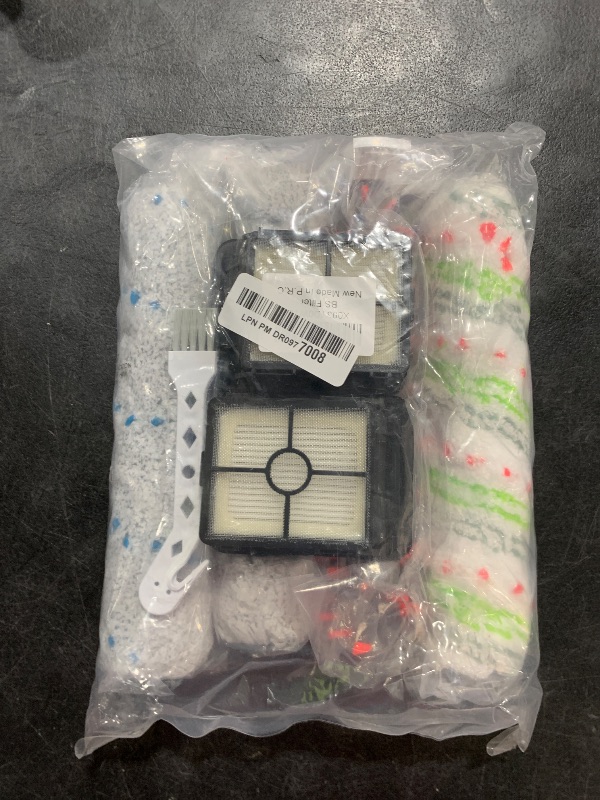 Photo 1 of Crosswave Brush Roll and Filter for Bissell Crosswave Replacement Parts 2554 2554A 2590 2593 2596 and HydroSteam 35151 3515 35152 3513 3518, 4 Bissell Crosswave Brush Replacement and 2 Filter