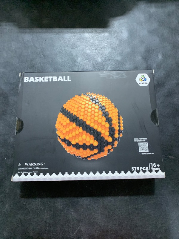 Photo 1 of KADELE Basketball Building Block Set, Adults challenging STEM Block Decorations, Miniature 3D Educational Toys for Ages 14 15 16 and Above, (579 Pieces)
