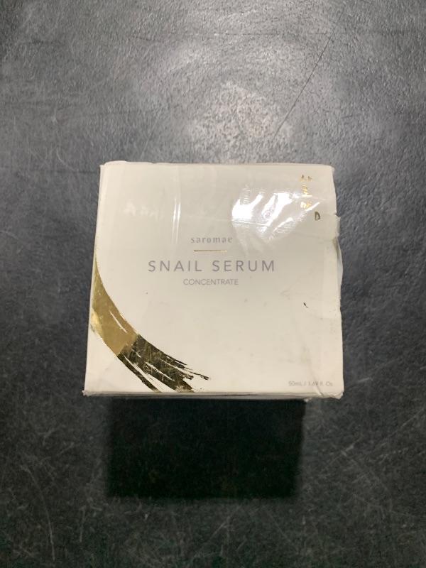 Photo 1 of SMD Cosmetics Saromae Hydrating Snail Secretion Serum - Natural Formulation, Quick Absorbing Cream - 50ml K Beauty Korean Beauty