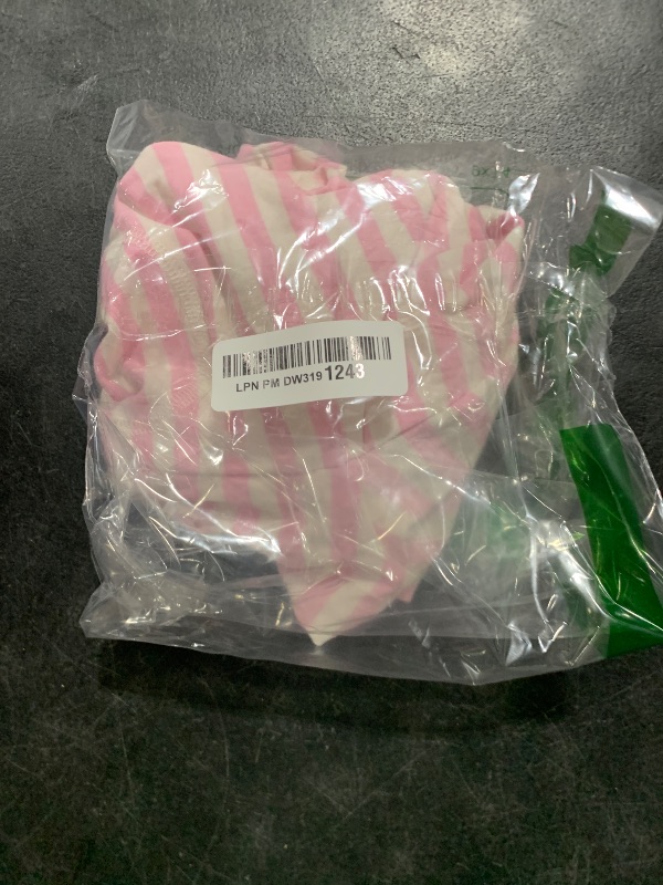 Photo 1 of Dog’s Recovery Suit Post Surgery Shirt for Puppy, Full Coverage Dog's Bodysuit Wound Protective Surgical Clothes for Small and Medium Pets (Pink White Stripe-l)