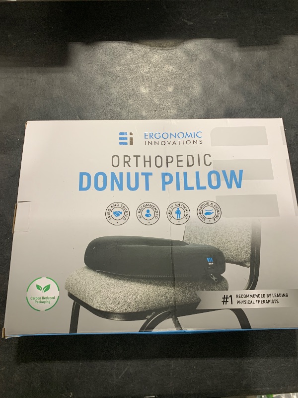 Photo 1 of PT Endorsed Donut Pillow for Tailbone Pain Relief Cushion, Donut Cushion Post Surgery, Postpartum Pregnancy, Sciatica, Hemorrhoid Pillow for Sitting, Coccyx Cushion, Butt Pillows for Sitting Tailbone
