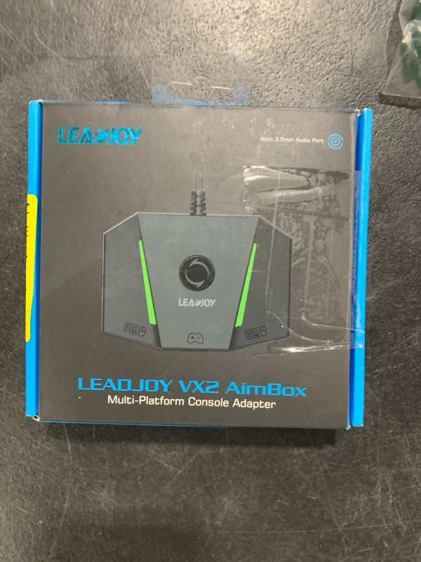 Photo 1 of leadjoy VX2 AimBox Keyboard Mouse Adapter for PS4, Xbox One, Xbox Series X/S, Nintendo Switch, MnK Converter for Playing FPS, RTS, R6, Apex Legends