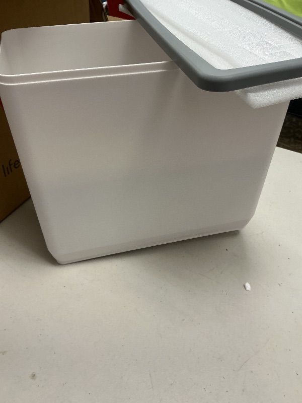Photo 1 of Lifewit Rice Dispenser 25 Lbs(11.3kg), Rice Storage Container Sealed Moisture Proof with Measuring Cup for Kitchen Pantry Household, BPA-Free