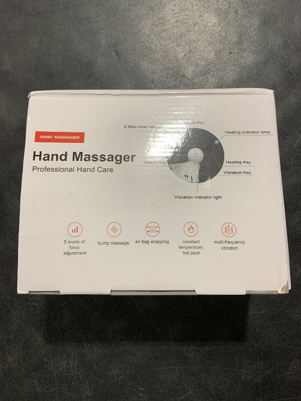 Photo 1 of Fathers Gifts from Daughter - Hand Massager with Compression & Heating,Electric Hand Massager for Arthritis and Carpal Tunnel,Birthday Gifts for Women Men Mom Dad Boyfriend Grilfrend(White)