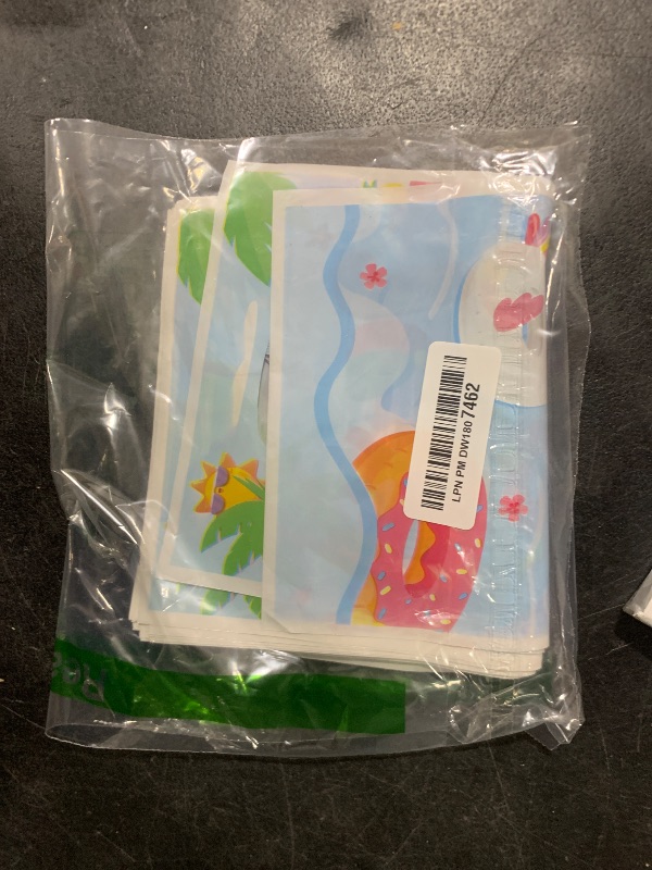 Photo 1 of 50Pcs Pink Summer Pool Party Favors Bags Beach Ball Theme Goody Candy Treat Bags Flamingo Party Decorations Plastic Gifts Bags Birthday Snack Bags Summer Beach Ball Party Favor Supplies for Kid