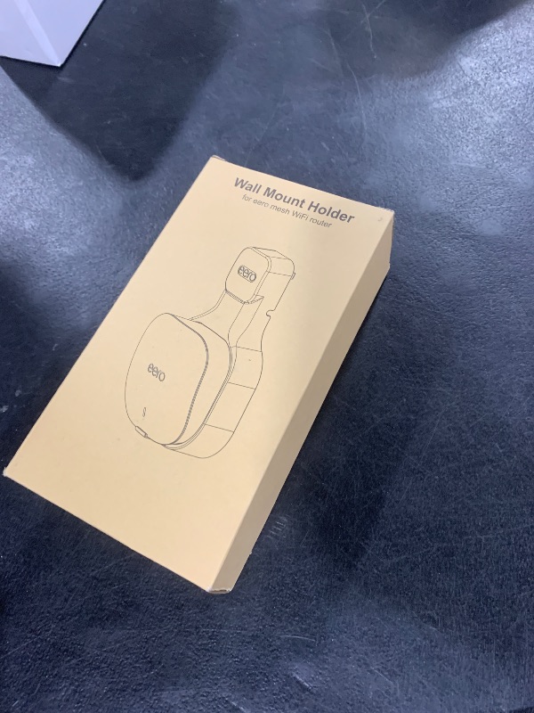 Photo 1 of Outlet Wall Mount Only Compatible with eero Mesh WiFi Router Extender No Messy Wires and Space Saving Screwless Holder Stand Bracket System