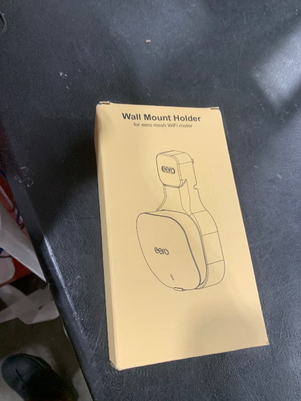 Photo 1 of Outlet Wall Mount Only Compatible with eero Mesh WiFi Router Extender No Messy Wires and Space Saving Screwless Holder Stand Bracket System