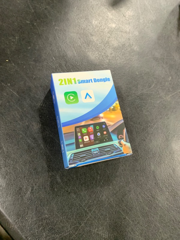 Photo 1 of Android Auto Wireless Adapter/Wireless CarPlay Adapter 2 in 1 Plug & Play Car Dongle Converts Wired to Wireless Carplay Fit for OEM Wired Carplay,5.8Ghz WiFi Fast Auto Connect & Online Update