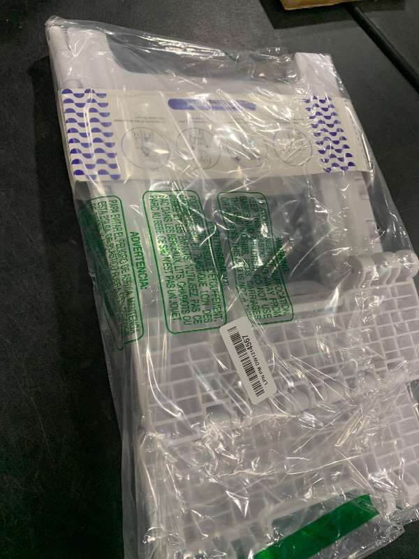 Photo 1 of ACSTEP Folding Step Stool 16 Inch Heavy Duty Step Stool Foldable for Adults and Kids, Collapsible Stepping Stool with Handle, Non Slip Folding Stools for Kitchen Hold Up to 400lbs (White 1PC)