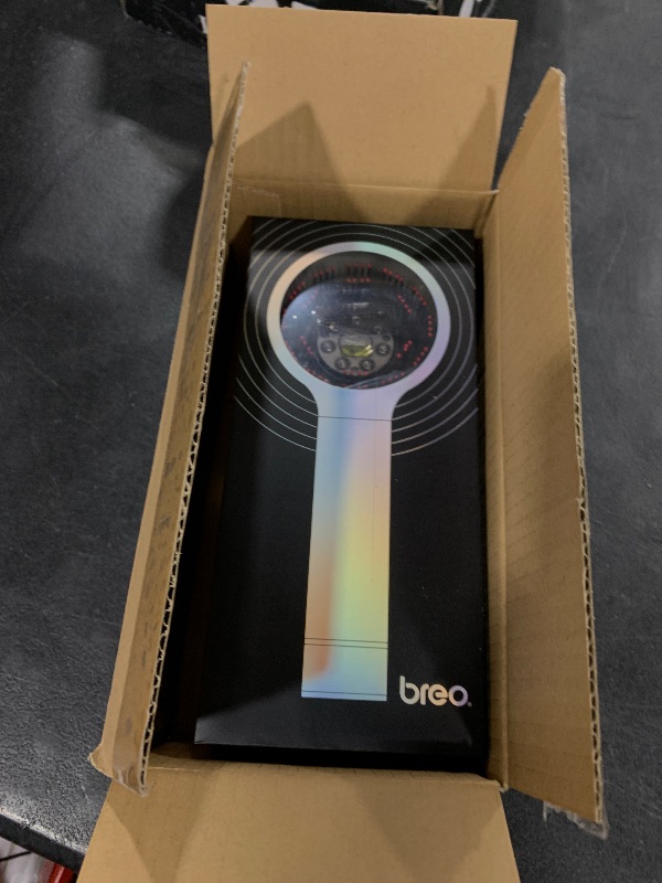 Photo 1 of Breo Scalp 3L Laser Hair Growth Comb with 650nm Infrared Technology, 360° Scalp Massager, Waterproof Design, Effective Scalp Stimulation and Hair Regrowth