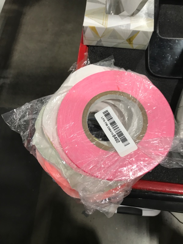 Photo 1 of FindTape Gaffers Tape Multi-Pack: 1/2 in. width/Assorted (Fluorescent Blue, Fl. Green, Fl. Orange, Fl. Pink, Fl. Yellow)