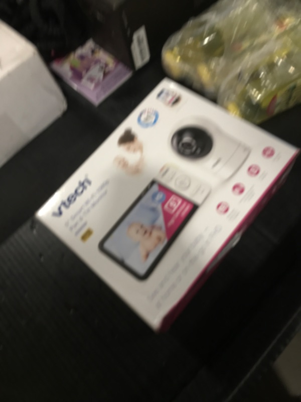 Photo 1 of VTech RM5764HD 1080p Smart WiFi Remote Access Baby Monitor, 360° Pan & Tilt, 5" 720p HD Display, HD Night Vision, Soothing Sounds, 2-Way Talk, Temperature Sensor, Motion Detection, iOS & Android