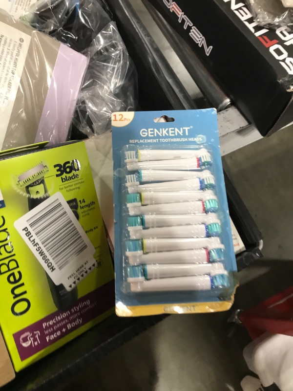 Photo 1 of 12 Pack Replacement Toothbrush Head Compatible with Oral B Braun Pro1000 and More (Pro3000 Pro5000 Pro7000)