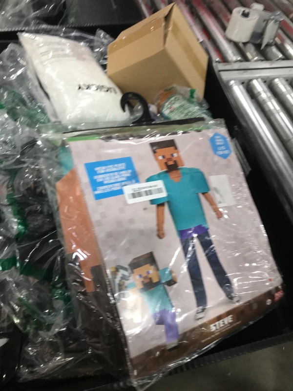 Photo 1 of Steve Classic Minecraft Costume, Multicolor, Large (10-12)