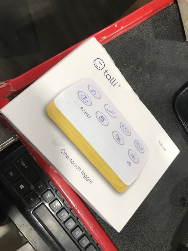 Photo 1 of Talli Daily One-Touch Baby Tracker - Baby Monitor to Log Feedings, Diapers, Sleep & More - Electronic Journal Links to Mobile App for Real-Time Baby Monitoring & Tracking - Alexa Compatible