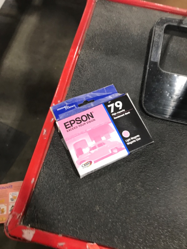 Photo 1 of EPSON 79 Claria Hi-Definition Ink Standard Capacity Light Magenta Cartridge (T079620) Works with Artisan 1430, Stylus Photo 1400