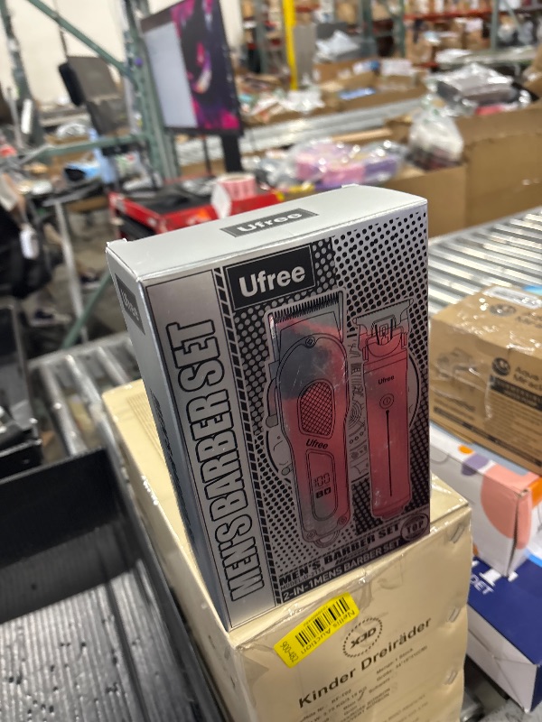 Photo 1 of Ufree Hair Clippers for Men, Professional Clippers and Trimmers Set, Cordless Clippers for Hair Cutting, Beard Trimmer, Barber Clippers, Rechargeable Electric Shaver, Gifts for Men