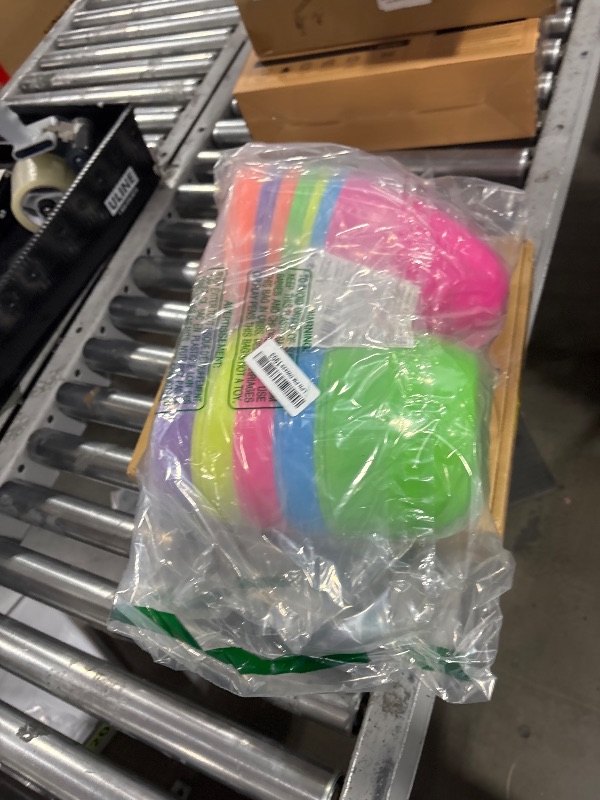 Photo 1 of JOYIN 10" Jumbo Easter Eggs, 6PCS Bright Plastic Giant Eggs Empty Fillable for Easter Filling Treats Party Favor Hunt Classroom Prize Supplies Decoration