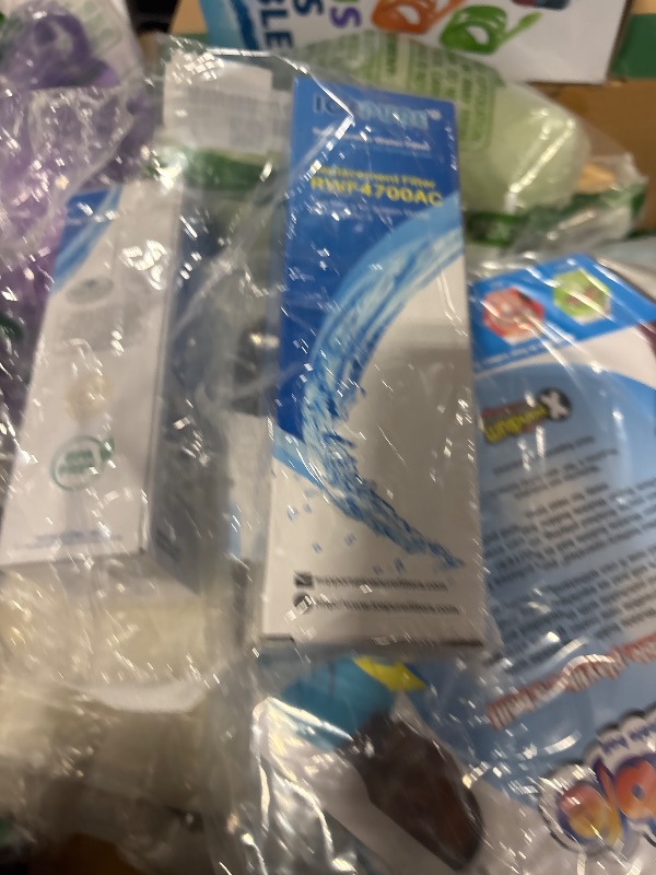 Photo 1 of ICEPURE RWF4700AC Replacement for LG LT1000P MDJ64844601 ADQ74793501 LT1000PC, Kenmore Elite 9980 ADQ74793502 LRFXC2416S LRFVS3006S LRMDS3006S LFXS28596S Refrigerator and LT120F Air Filter 3PACK