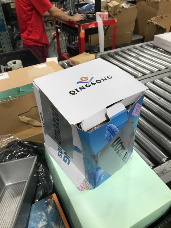 Photo 1 of QingSong Kids Snorkel Mask Full Face, Snorkeling Set with Camera Mount, 180 Degree Panoramic View Snorkeling Gear Anti-Fog Anti-Leak
