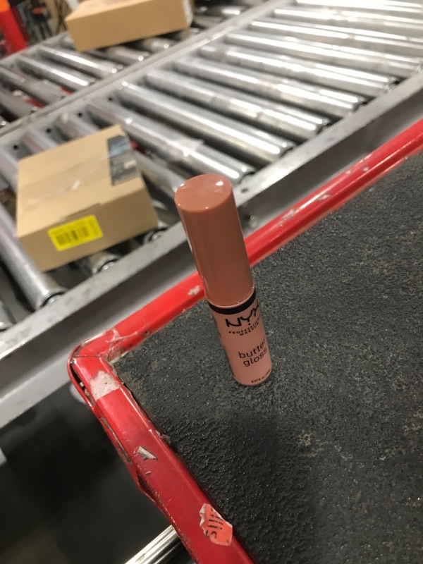 Photo 1 of NYX PROFESSIONAL MAKEUP Butter Gloss, Non-Sticky Lip Gloss - Madeleine (Mid-Tone Nude)