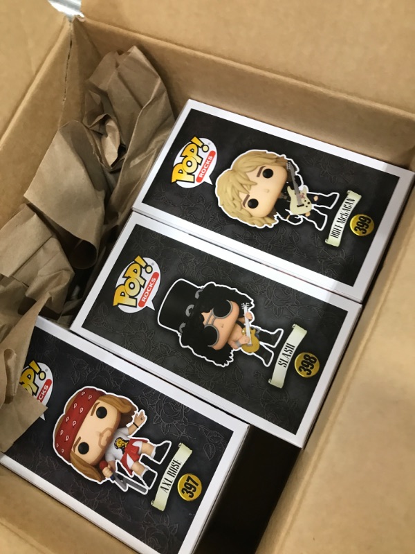Photo 1 of Funko Guns N Roses Pop! Complete Set (3)