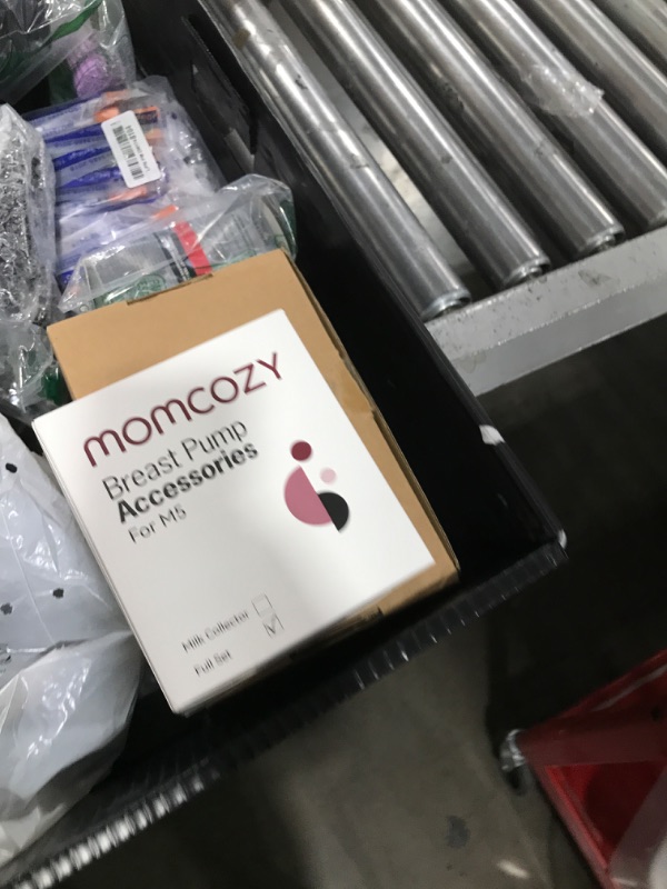 Photo 1 of Momcozy Full Set Collector Cup Only Compatible with Momcozy M5 NOT for Others. Original M5 Breast Pump Replacement Accessories (160ml, with Double-Sealed Flange 24mm)