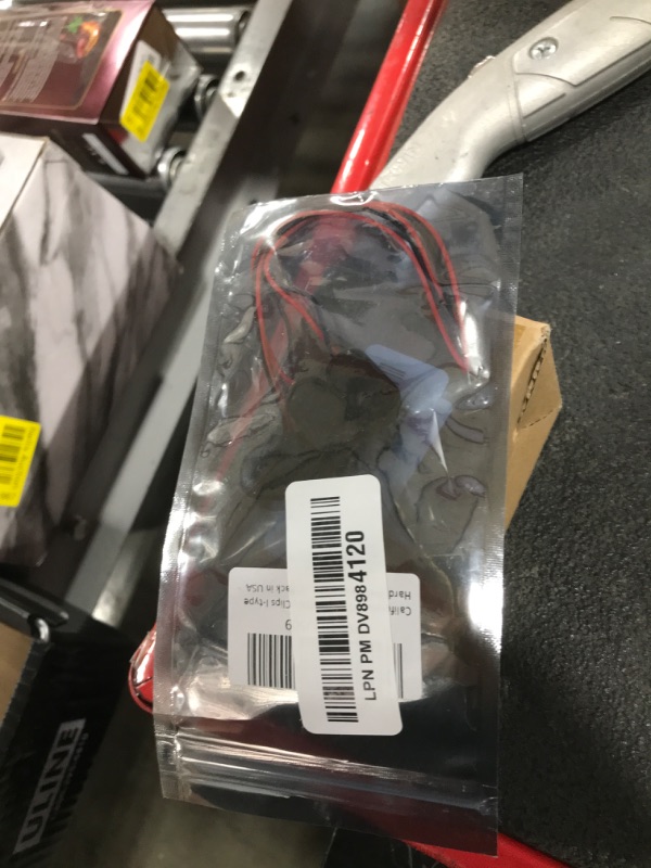 Photo 1 of 2 Pack 9V Battery Clip Connector Hard Shell for Arduino Electronics, Student Experiment, STEM Projects, and Research (I-Type)