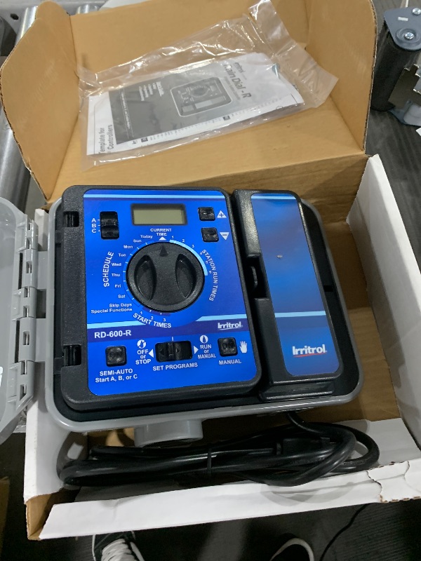 Photo 1 of Irritrol Rain Dial RD1200-EXT-R 12 Station Outdoor Irrigation Controller