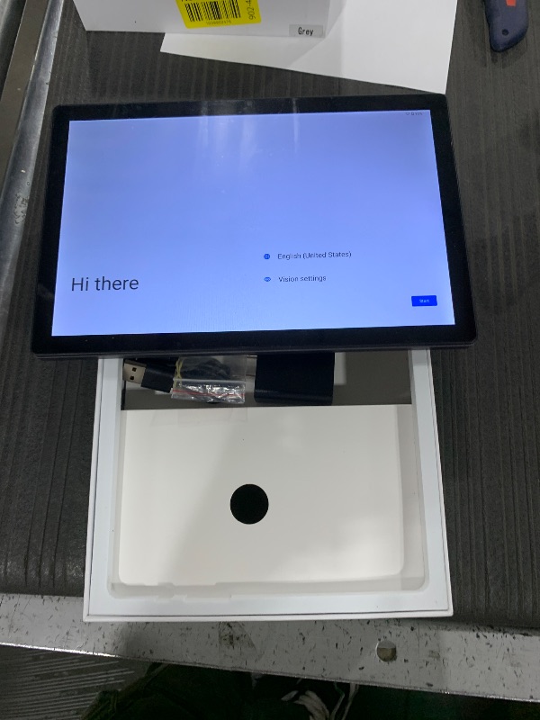 Photo 1 of Android 14 Tablet, 10.1 Inch Android Tablet PC, 8GB RAM 128GB ROM 1TB Expand, 8000mAh Battery, Octa-Core 10.1 Inch with 13MP+8MP Camera/Bluetooth/GPS/WiFi/HD Display (Dark Gray)