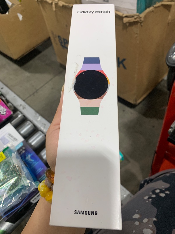 Photo 1 of SAMSUNG Galaxy Watch 6 Bespoke Edition 43mm Exclusive Bluetooth Smartwatch, Health, Fitness, Sleep, HR Tracker, Improved Battery, Sapphire Crystal Glass, US Version, Silver D-Buckle Band, Hybrid Blue
