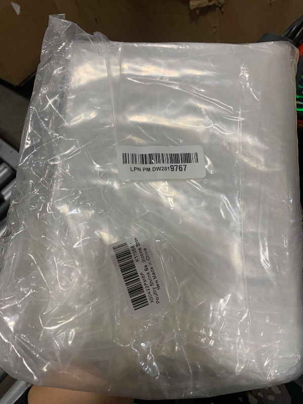 Photo 1 of Poultry Shrink Bags(13x18'' - Bulk 100 Pack) BPA Free and Freezer Safe, Heavy Duty Heat Resistant Brining Bags for Turkey, Chicken, Rabbit,Includes 100 Zip Ties + Silicone Straw
