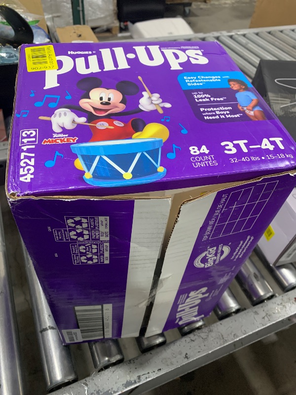 Photo 1 of Pull-Ups Boys' Potty Training Pants, Size 3T-4T Training Underwear (32-40 lbs), 84 Count