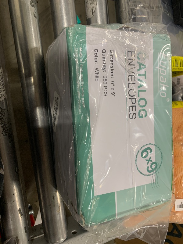 Photo 1 of Eupako Catalog Envelopes 6x9 Small White Envelopes Self Seal 250 Pack for Mailing, Organizing, Storage