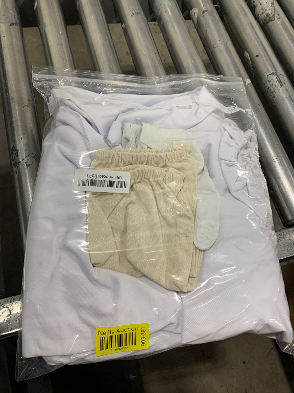 Photo 1 of Bee Suits for Men Women,Bee Keeper Suite with Beekeeping Gloves,Beekeeping Suit with Veil Hood,Fully Body Sturdy Beekeeper Suite,Suitable for Professional Beekeepers and Beginners?X-Large?